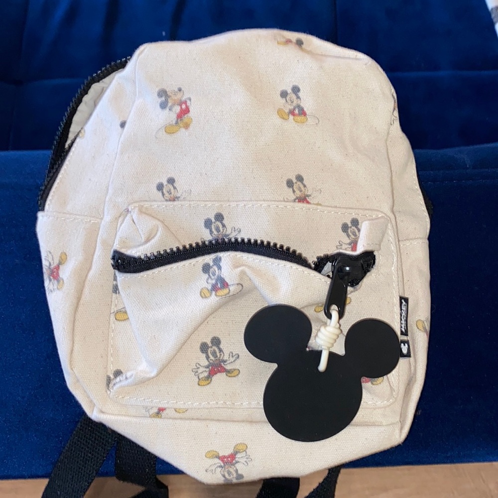 Zara Mikey mouse toddler bag
